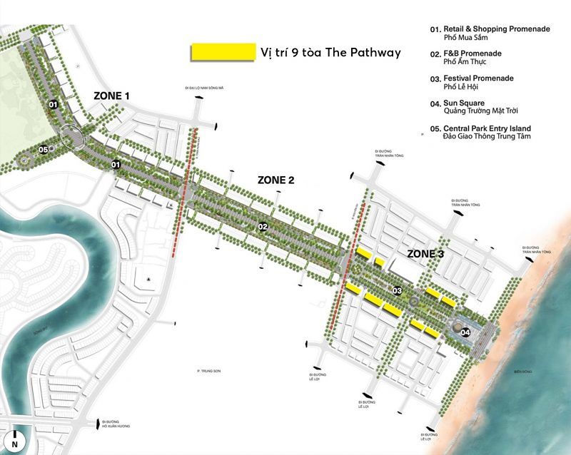Vị trí dự án bất động sản Thanh Hóa The Pathway